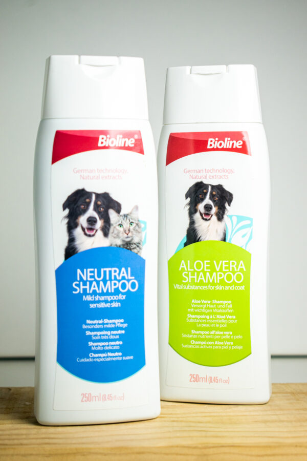 Shampoo Bioline para Mascotas